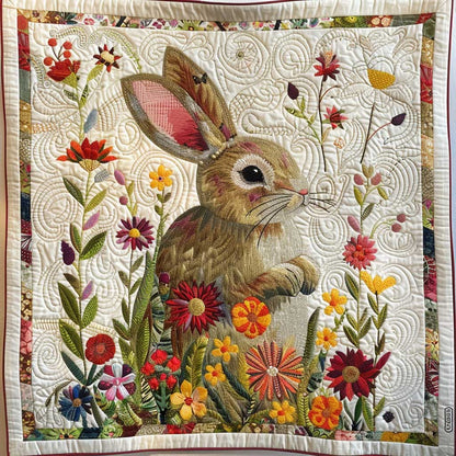 Flower Rabbit WJ2608010CL Quilt