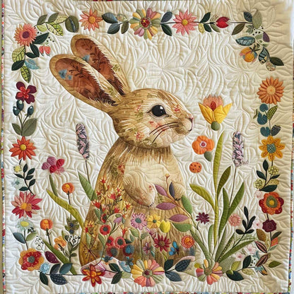 Flower Rabbit WJ3008017CL Quilt