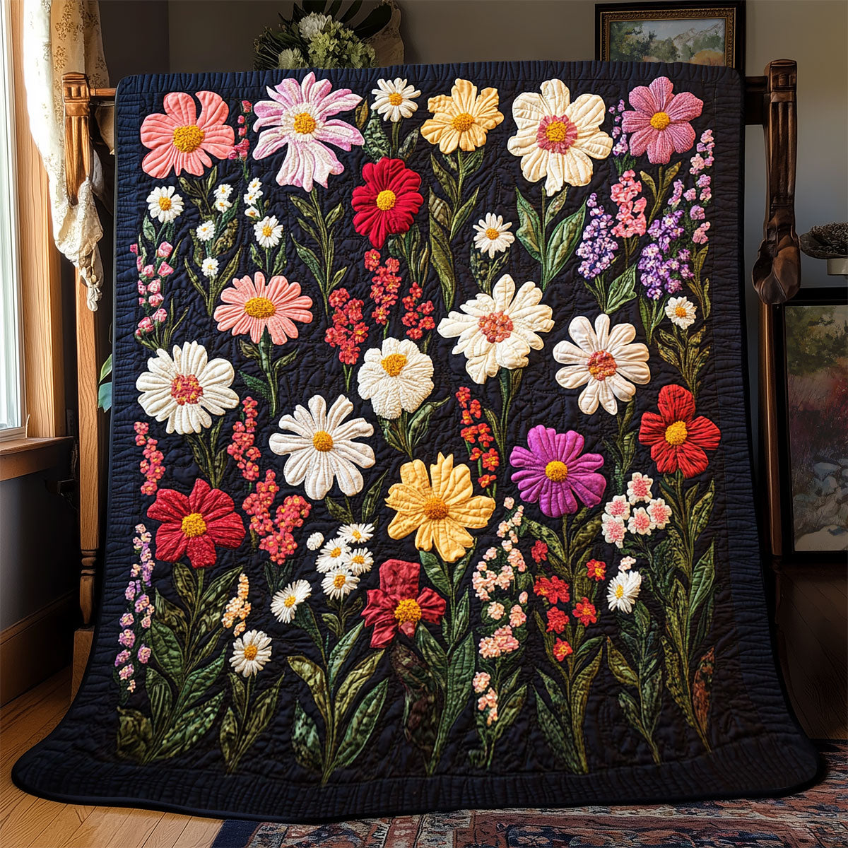 Flower WX0702030CL Quilt
