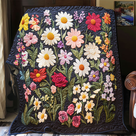 Flower WX0702031CL Quilt