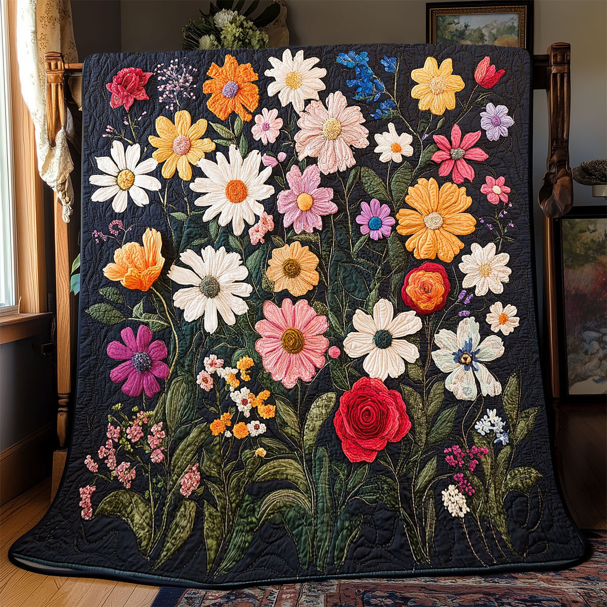 Flower WX0702032CL Quilt