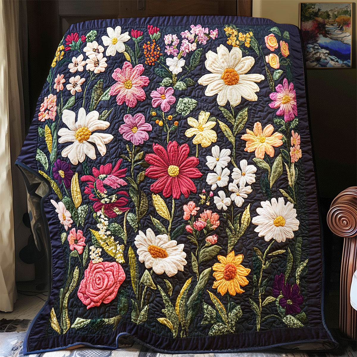 Flower WX0702033CL Quilt
