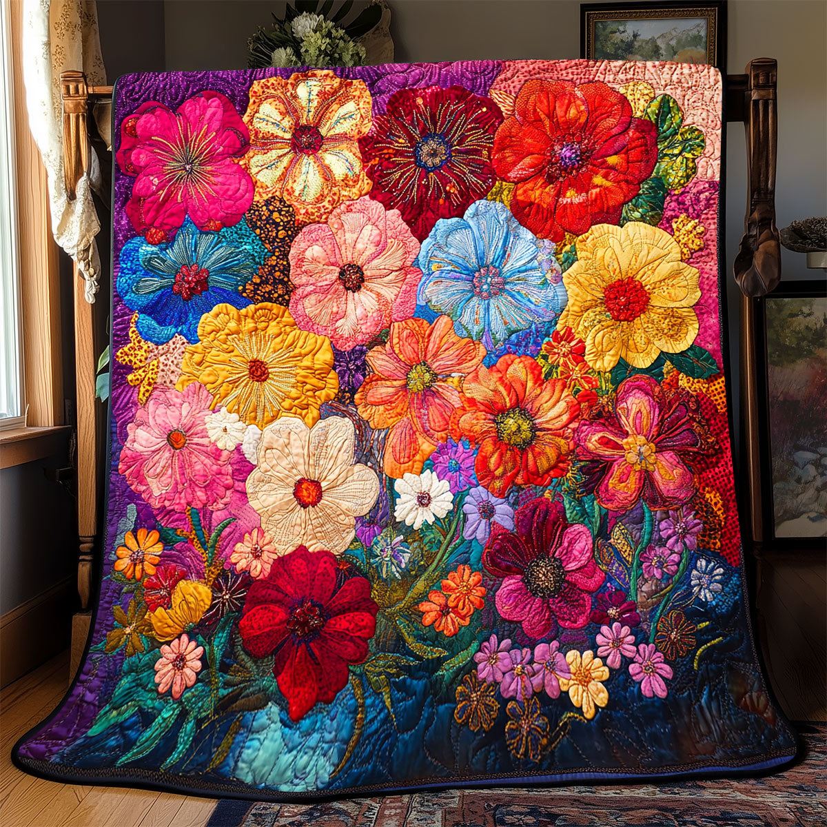 Flower WX1302059CL Quilt