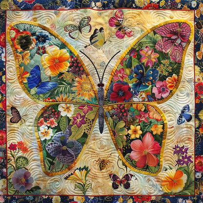 Flowers Garden Butterfly WM1508044CL Quilt