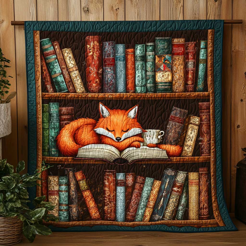 Fox Bookcase WJ0310001CL Quilt