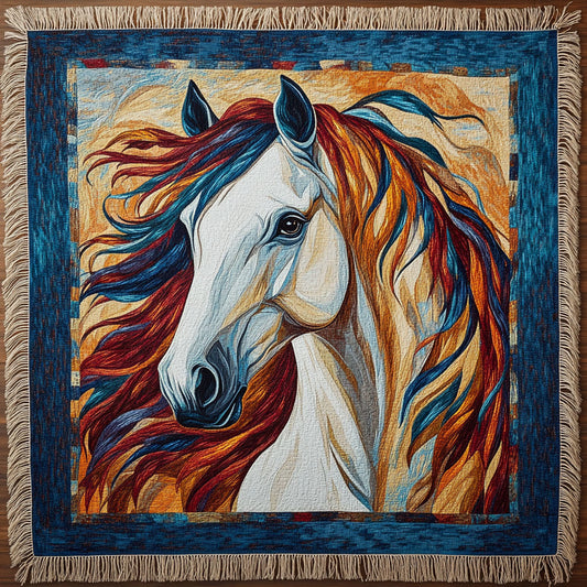 Freedom Horse CW2601003CL Woven Throw Blanket