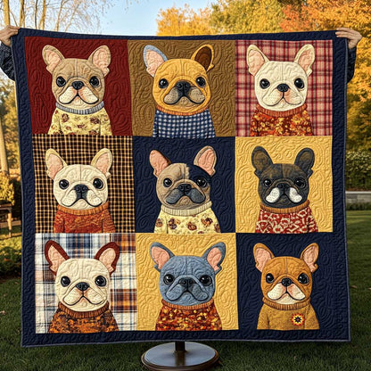 French Bulldog WJ0310002CL Quilt