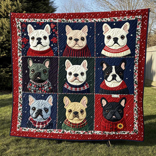 French Bulldog WJ0310004CL Quilt