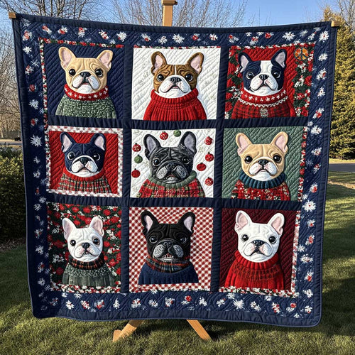 French Bulldog WJ0310005CL Quilt