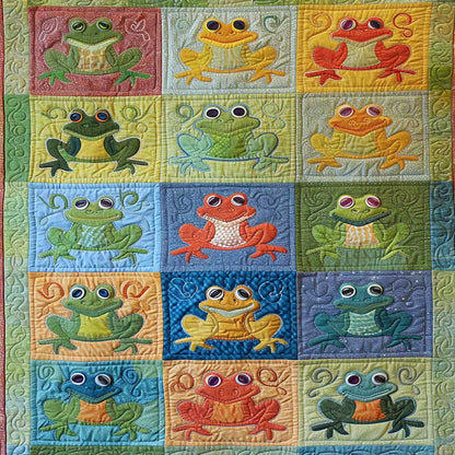 Frogs WJ2108015CL Quilt