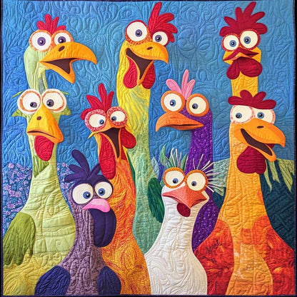 Funny Chicken WJ0808014CL Quilt