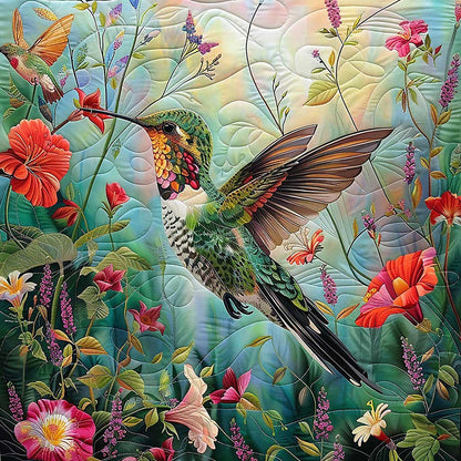 Garden Hummingbirds WM1008055CL Quilt