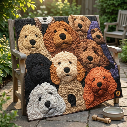 Doodle Dog WJ0512017CL Quilt