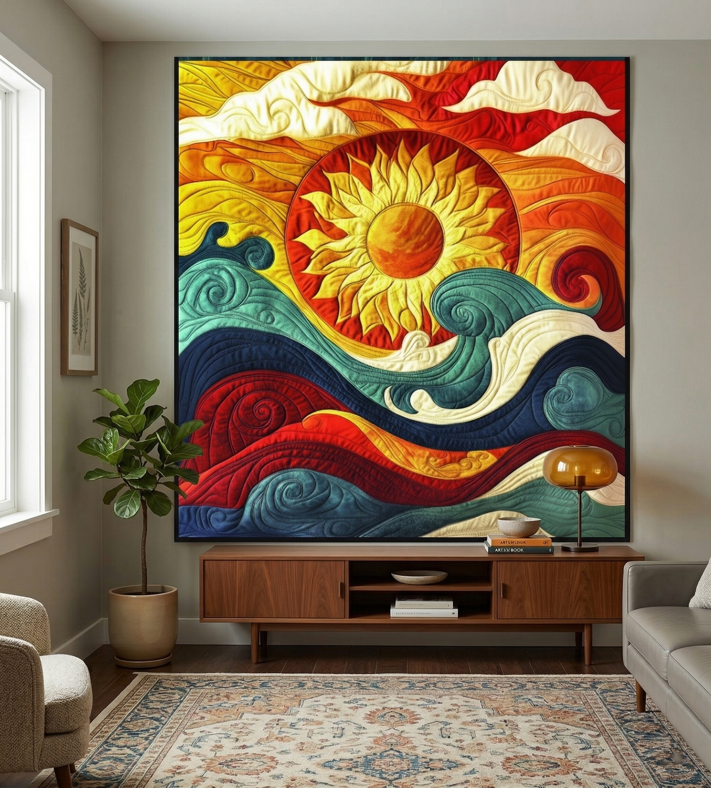 Sun Ray Wave XR2403001CL Quilt