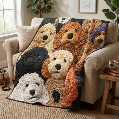 Doodle Dog WJ0512017CL Quilt