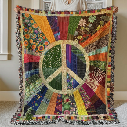 Hippie XR1601012CL Woven Throw Blanket