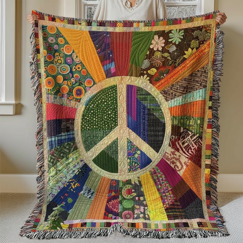 Hippie XR1601012CL Woven Throw Blanket