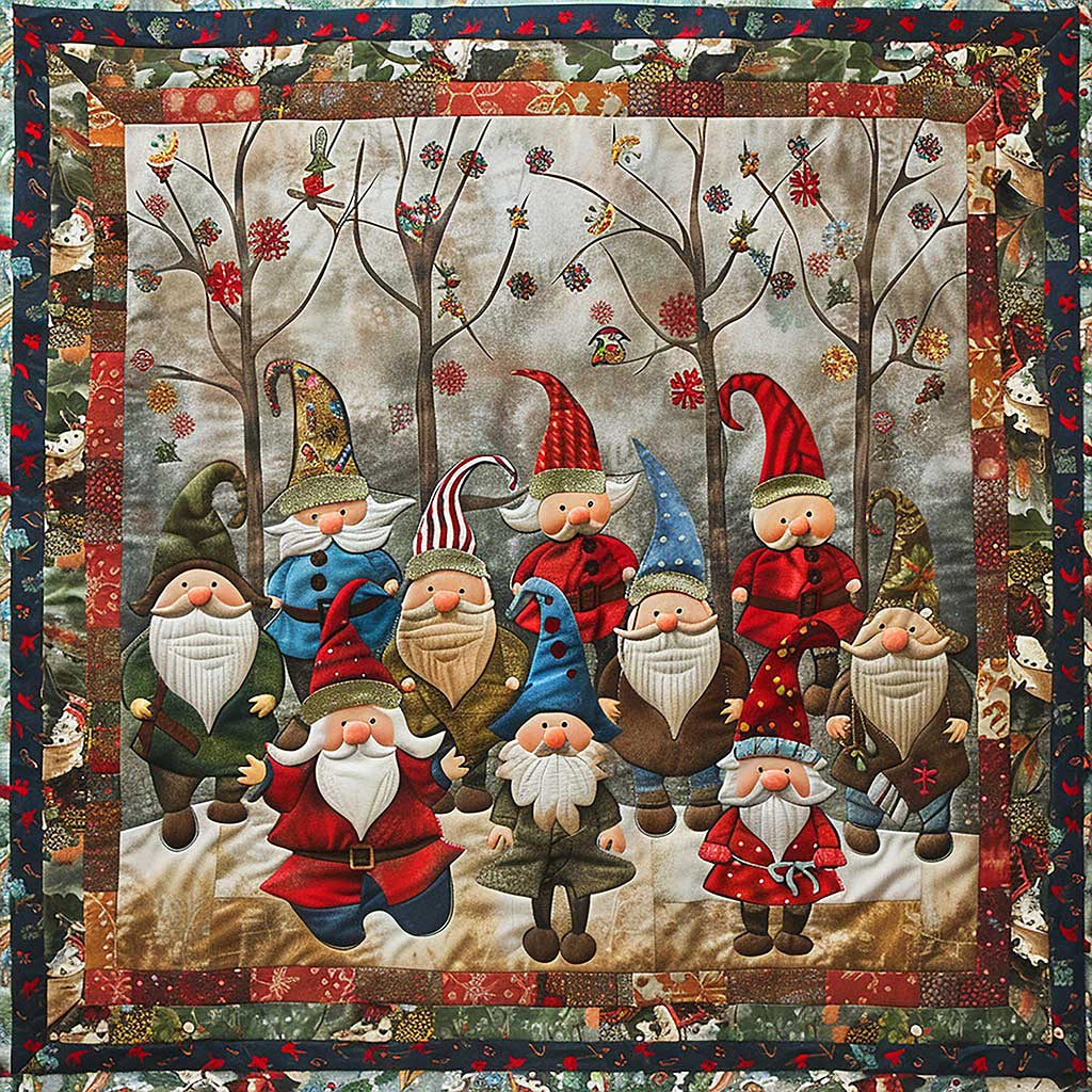 Gnomes WM1408025CL Quilt