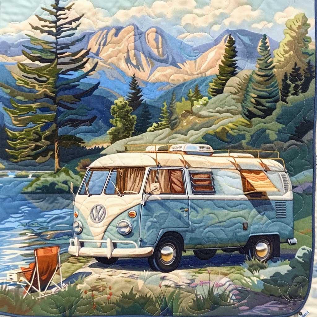 Go Camping Morning WM2908003CL Quilt