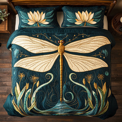 Golden Dragonfly WJ2802058CL Duvet Cover Set