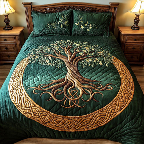 Green Tree Of Life YR2701010CL Duvet Cover Set