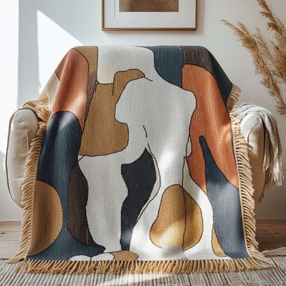 Grounded Boho WN2101009CL Woven Throw Blanket