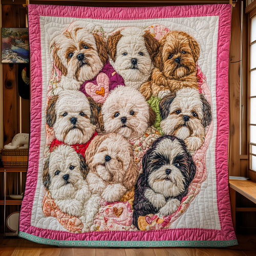 Group Shih Tzu WX0712018CL Quilt