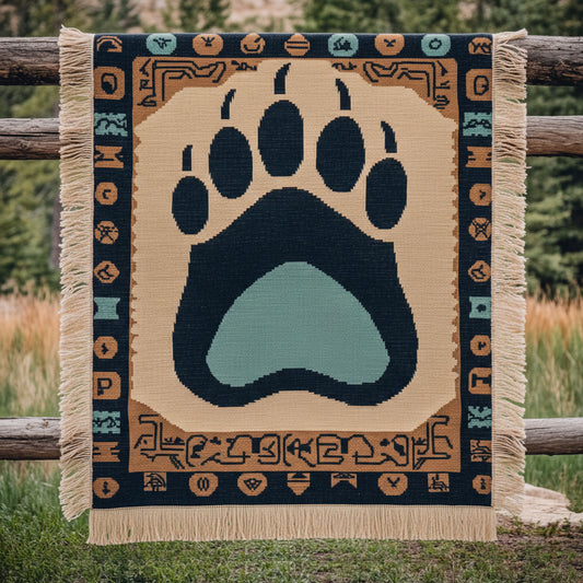 Guardian Bear WN2101010CL Woven Throw Blanket