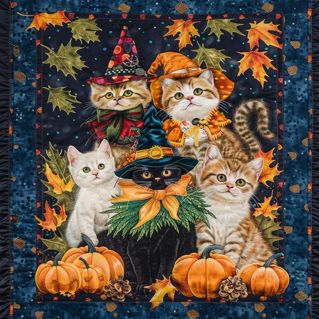 Halloween Cat WJ0509014CL Quilt