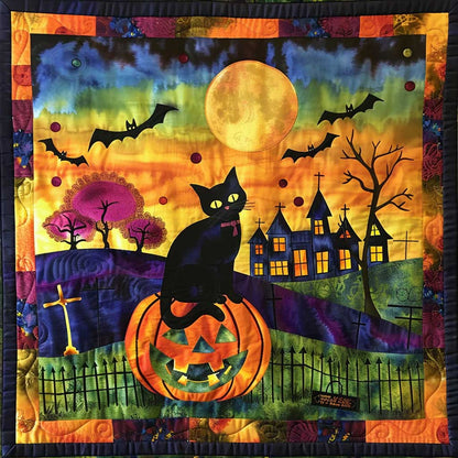 Halloween Cat WJ1908014CL Quilt