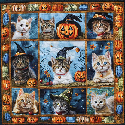 Halloween Cat WJ2708017CL Quilt