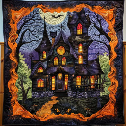 Halloween House WJ0609013CL Quilt