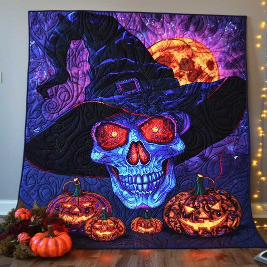 Halloween Is Coming Skull WJ0609014CL Quilt
