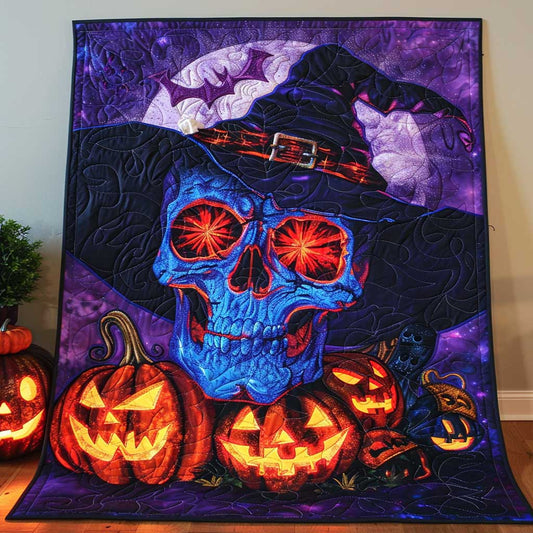 Halloween Is Coming Skull WJ0909017CL Quilt