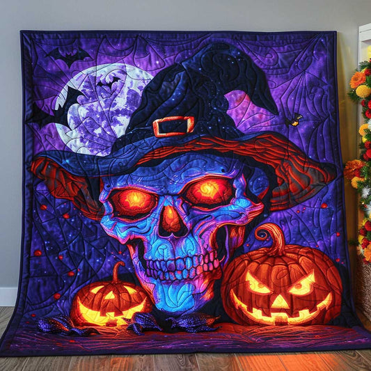 Halloween Is Coming Skull WJ0909018CL Quilt