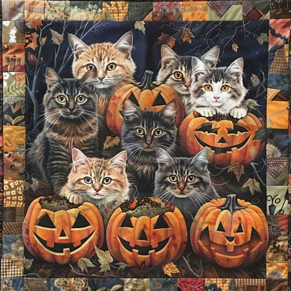 Halloween Kitty WM2908024CL Quilt