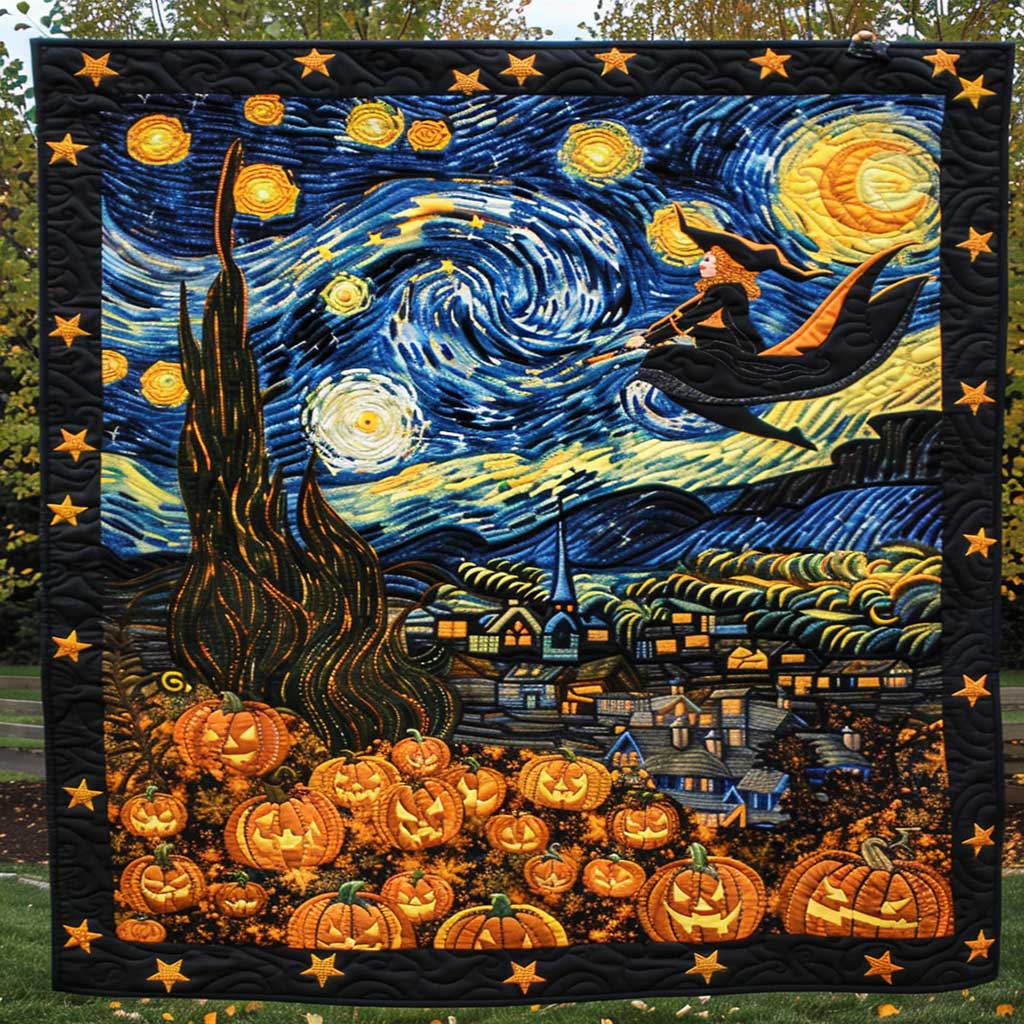 Halloween Witch WJ2108017CL Quilt