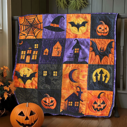 Dark Halloween WO2108028CL Quilt