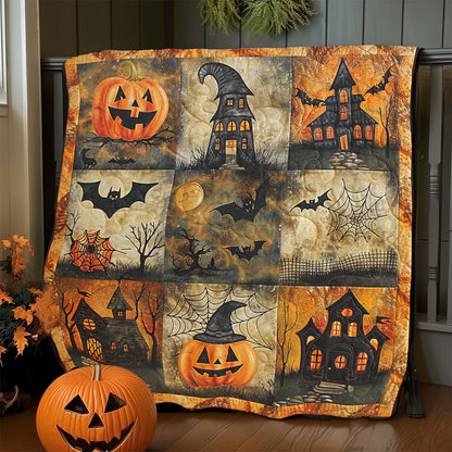 Scary Halloween WO2108029CL Quilt
