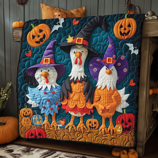 Chickens Halloween WO2908003CL Quilt