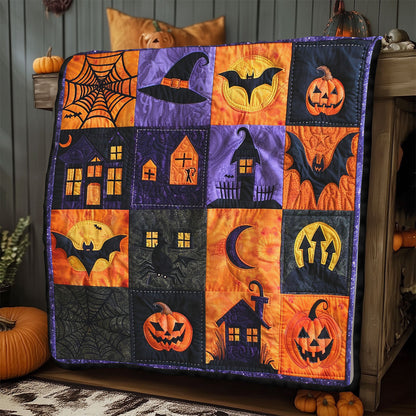 Dark Halloween WO2108028CL Quilt