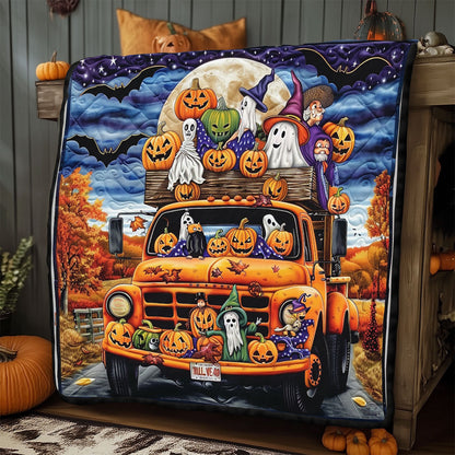 Nighttime Halloween Journey WO1408013CL Quilt