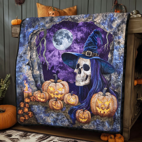 Skull Witch WO2608015CL Quilt