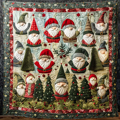 Happy Gnomes WM2308089CL Quilt