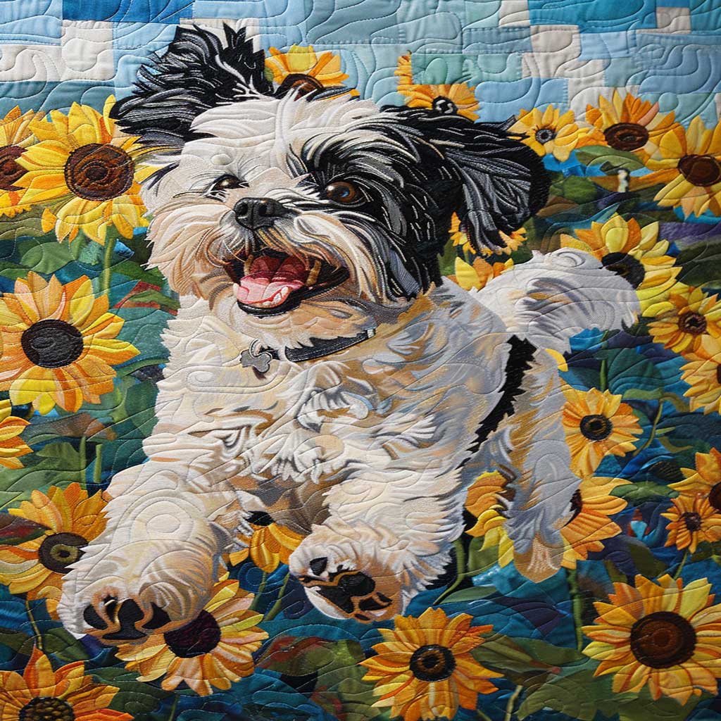 Happy Puppy WJ1008023CL Quilt