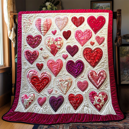 Heart WX2101029CL Quilt