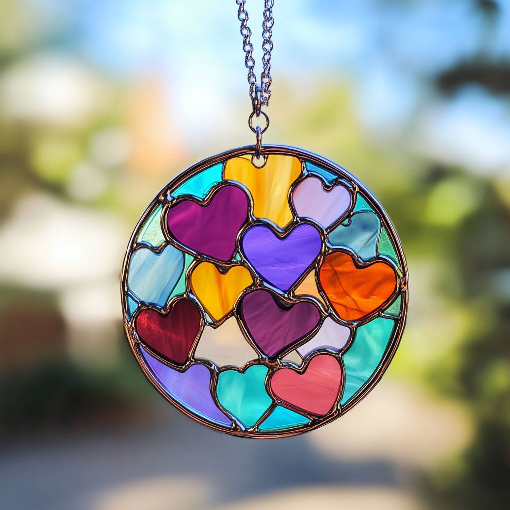 Heart WX2201176CL Suncatcher