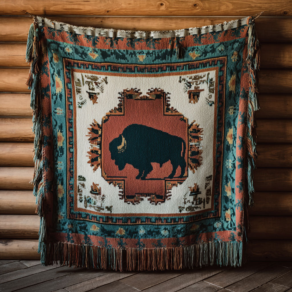 Heritage Buffalo CP2301015CL  Woven Throw Blanket