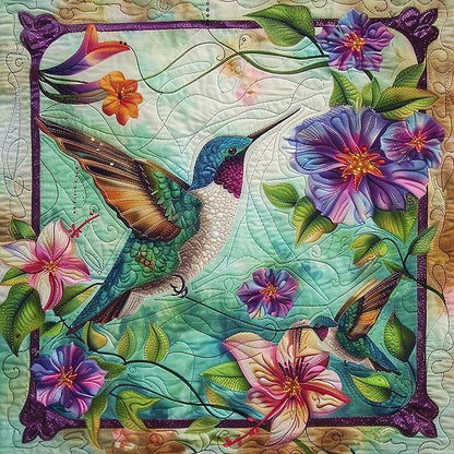 Hibicus Hummingbirds WM1008059CL Quilt