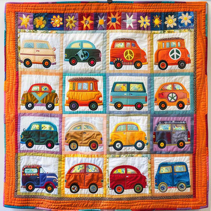 Hippie Van WJ1409012CL Quilt